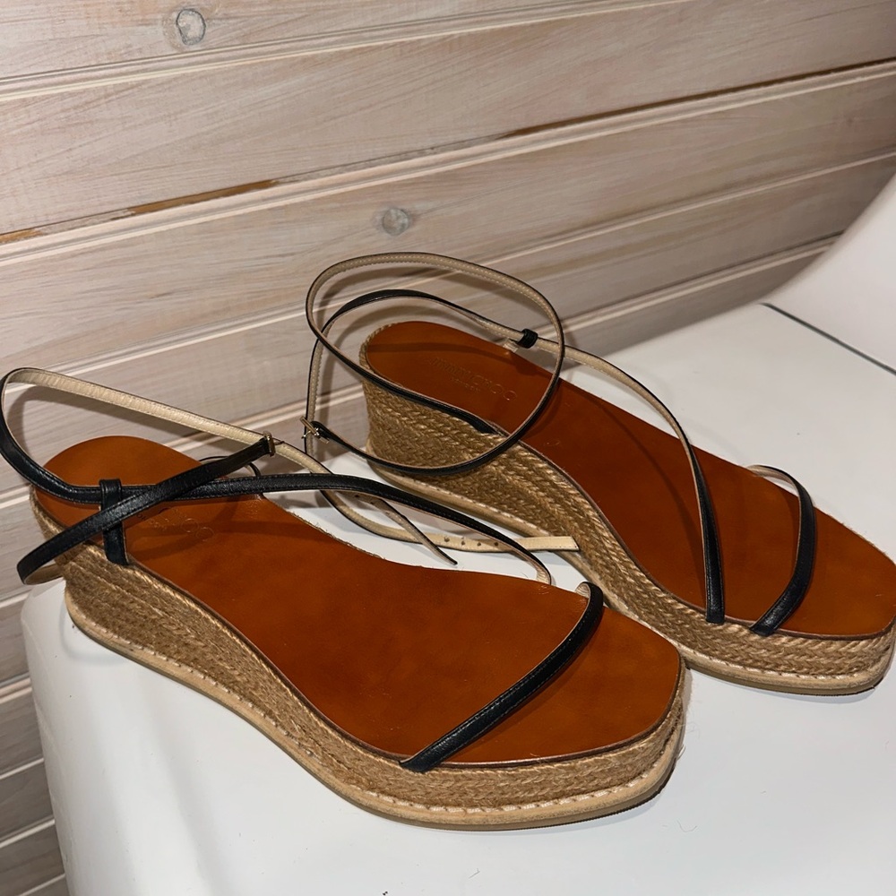 JIMMY CHOO ESPADRILLE SANDAL - Picture 2 of 6